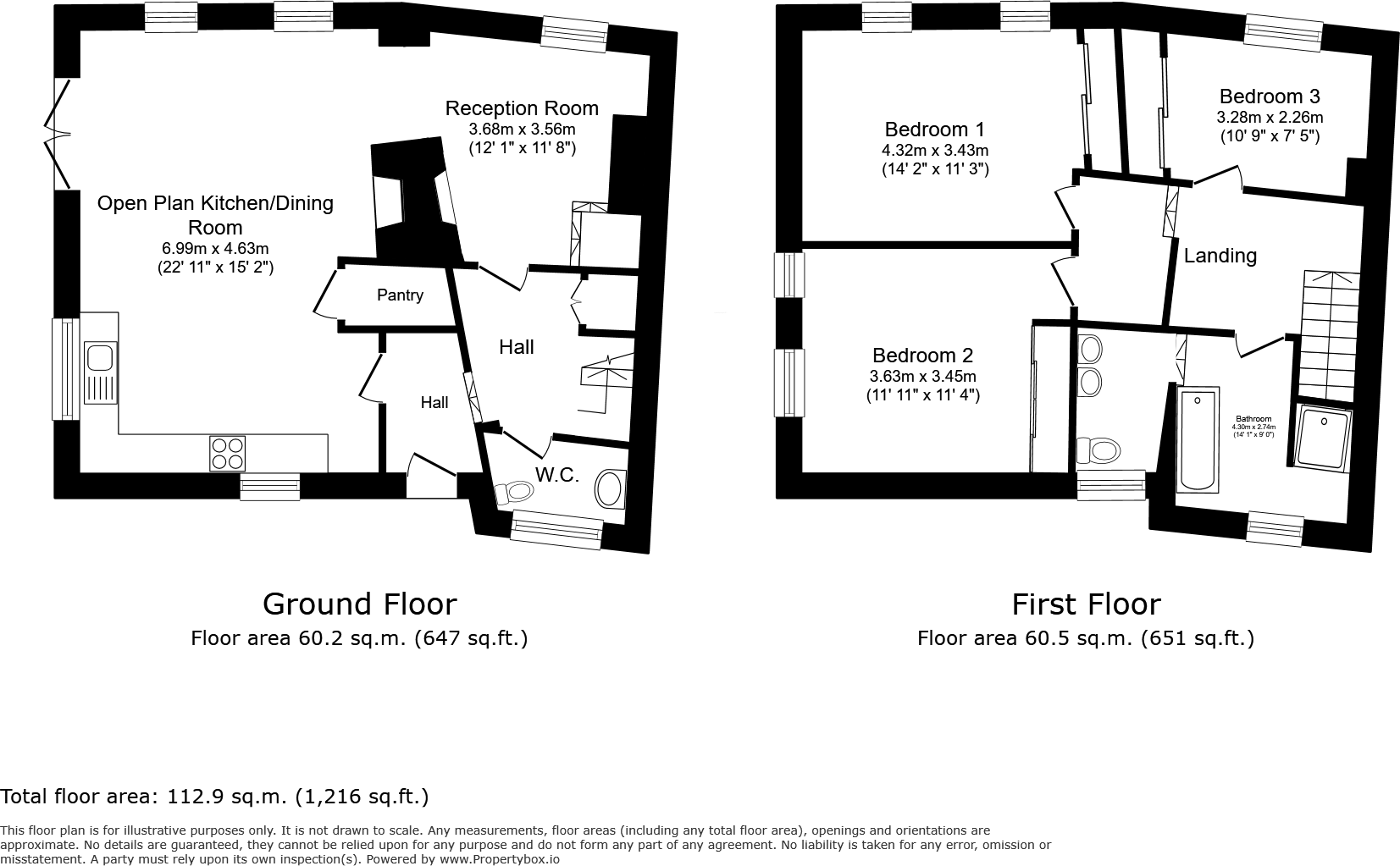 North Halls, Binbrook floorplan