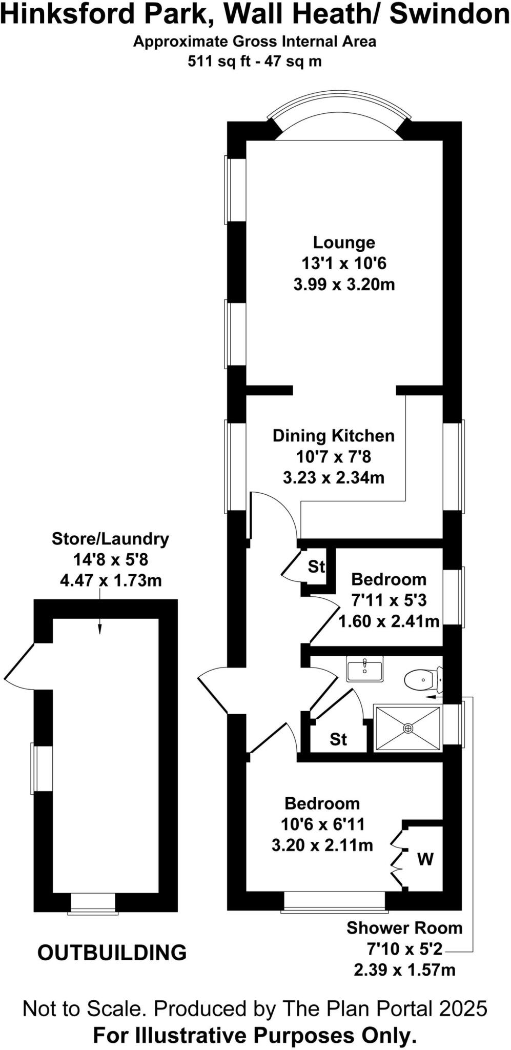 SWINDON/ WALL HEATH, Hinksford Park floorplan