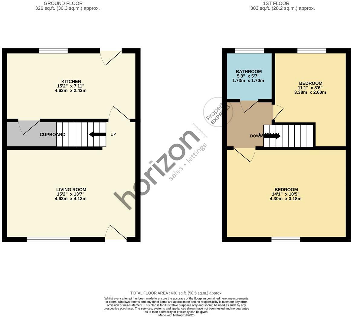 West Street, Stillington, Stockton-On-Tees floorplan