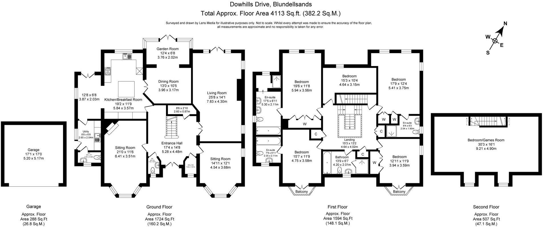 Dowhills Drive, Blundellsands, L23 floorplan