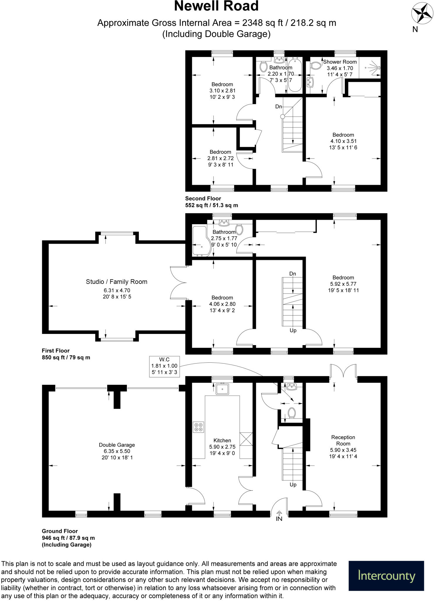 Newell Road, Stansted, Essex, CM24 floorplan