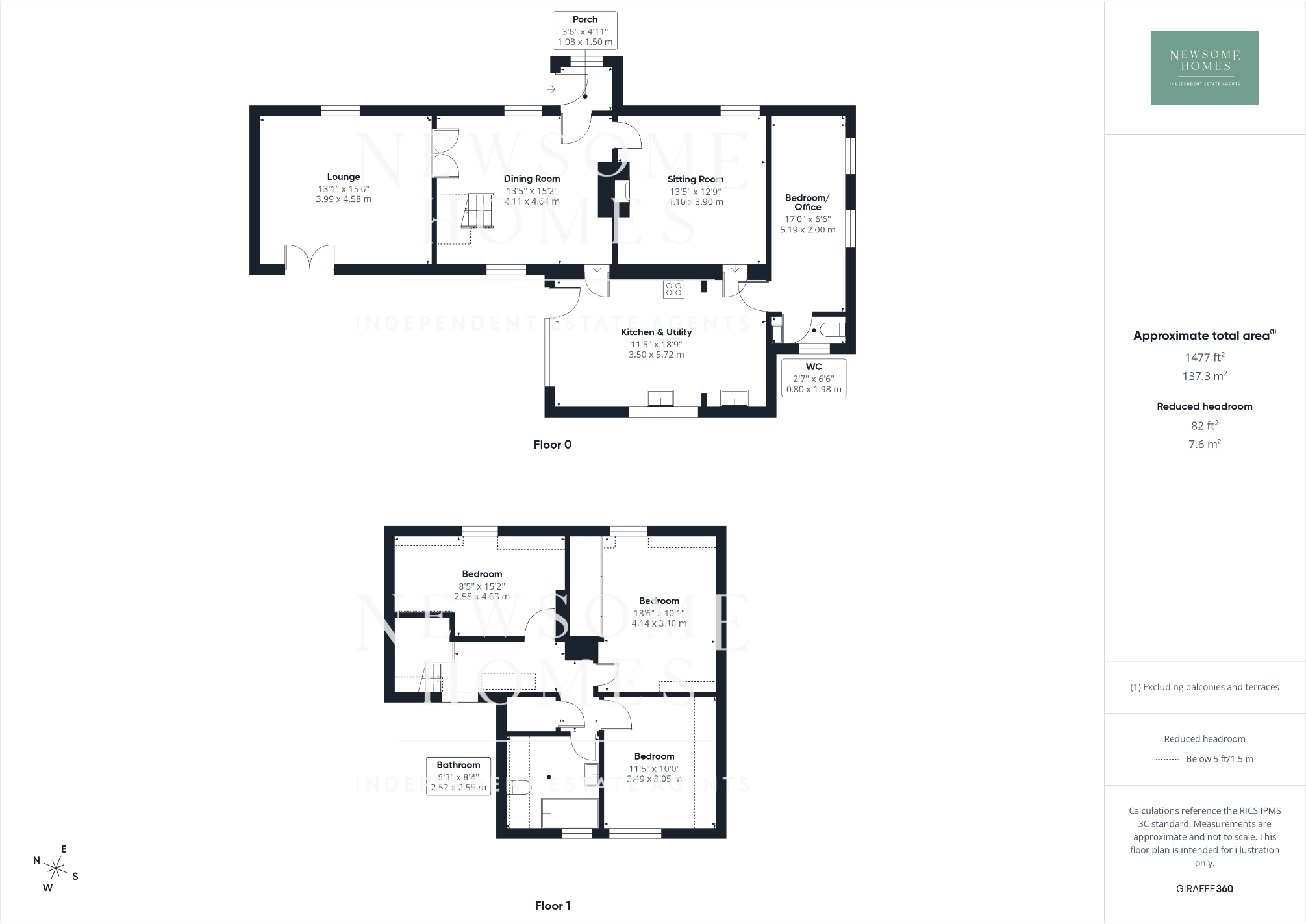 Merllyn Lane, Bagillt floorplan