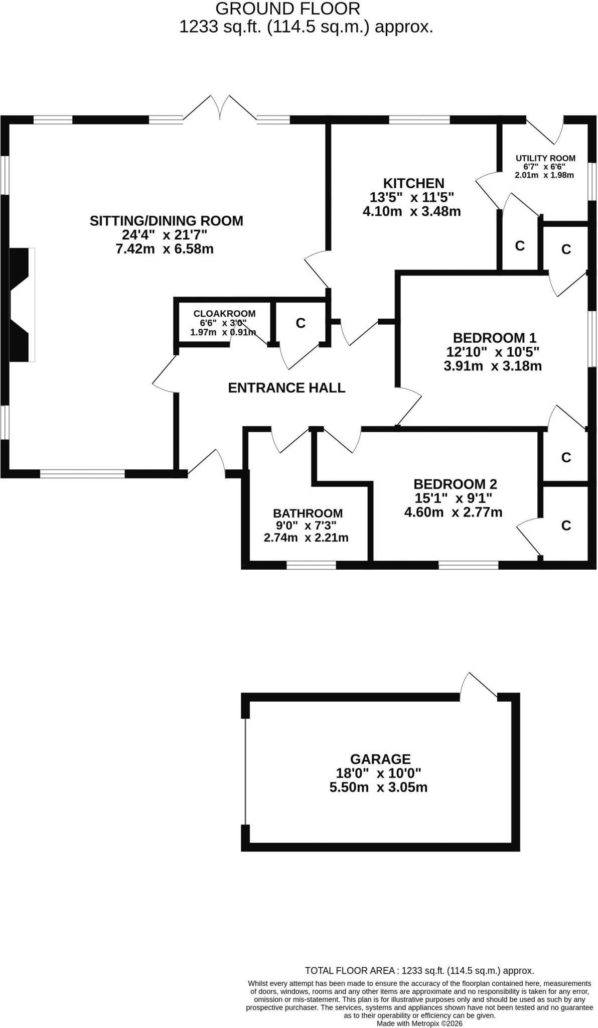 Station Road, Heacham floorplan