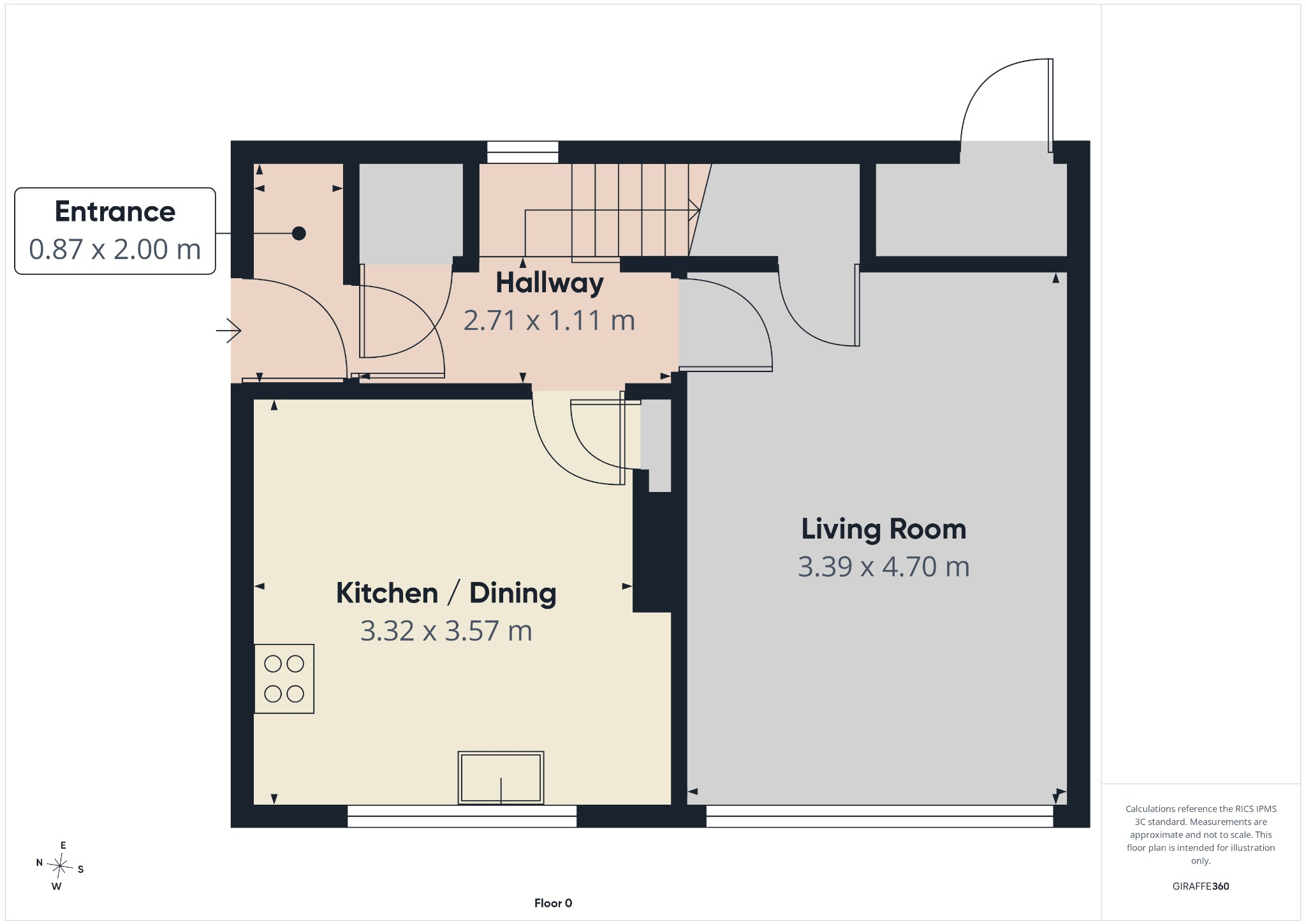 2 Skelladale, Brae, Shetland, ZE2 9QQ floorplan