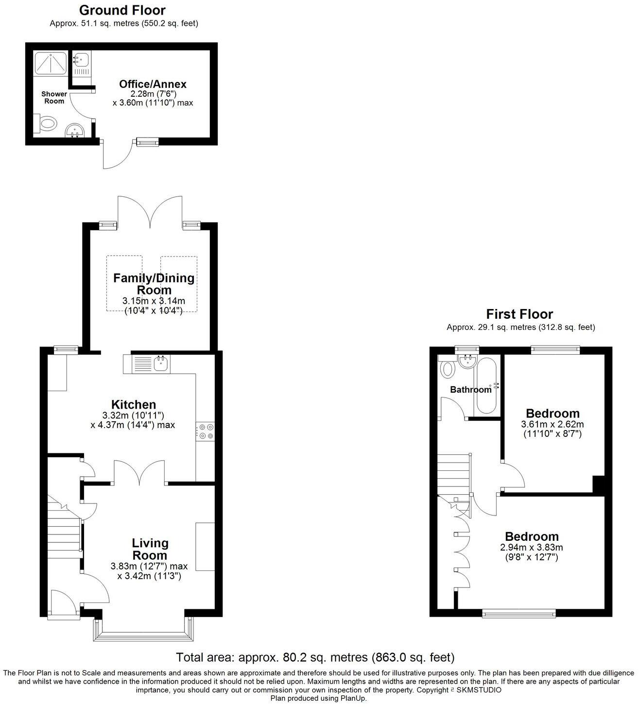 Dunstable Road, Caddington, LU1 floorplan