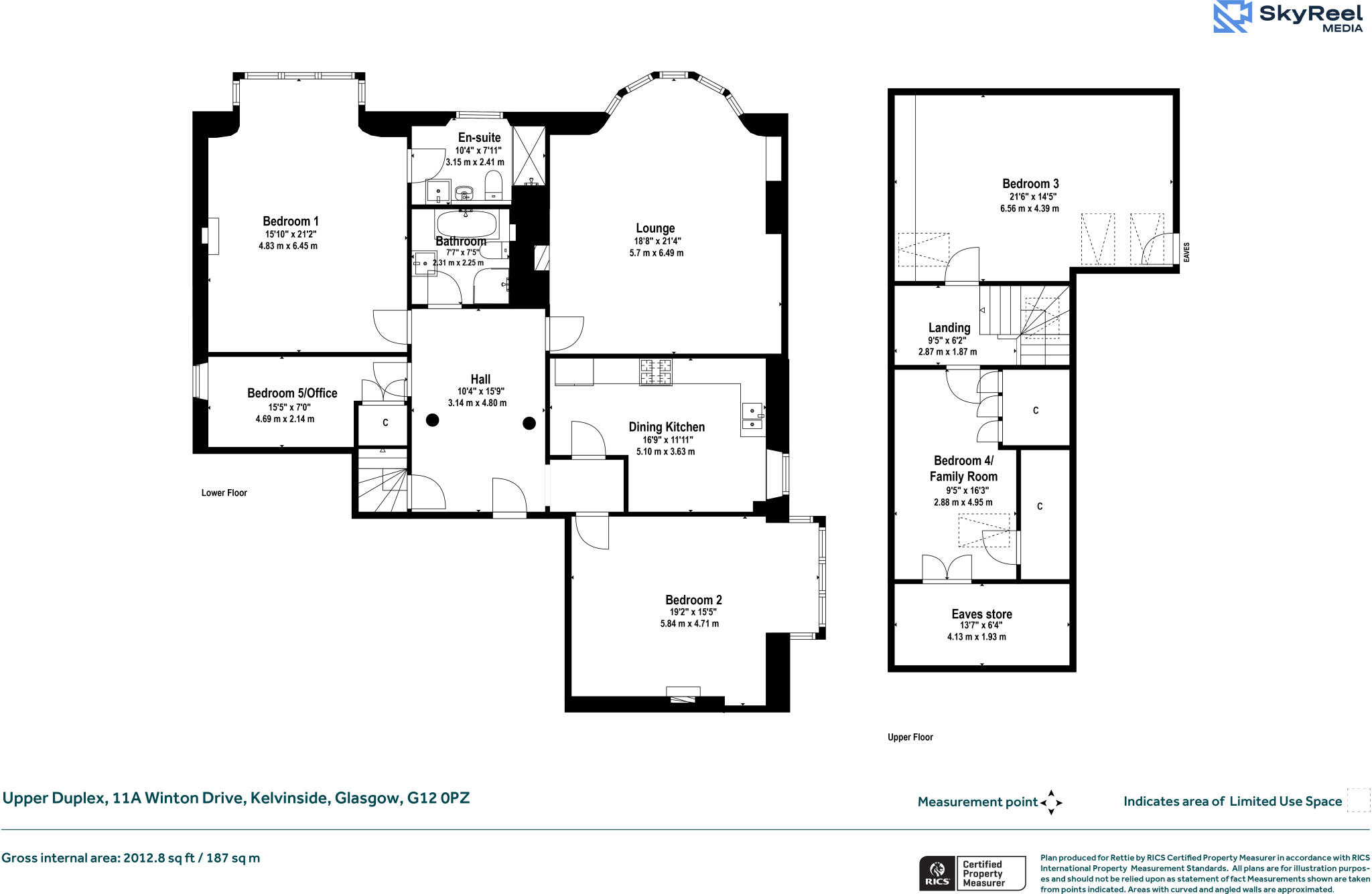 Winton Drive, Kelvinside, Glasgow floorplan