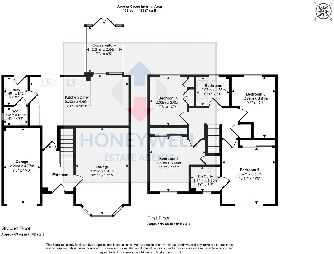 Elizabeth Court, Clitheroe, BB7 1FB floorplan