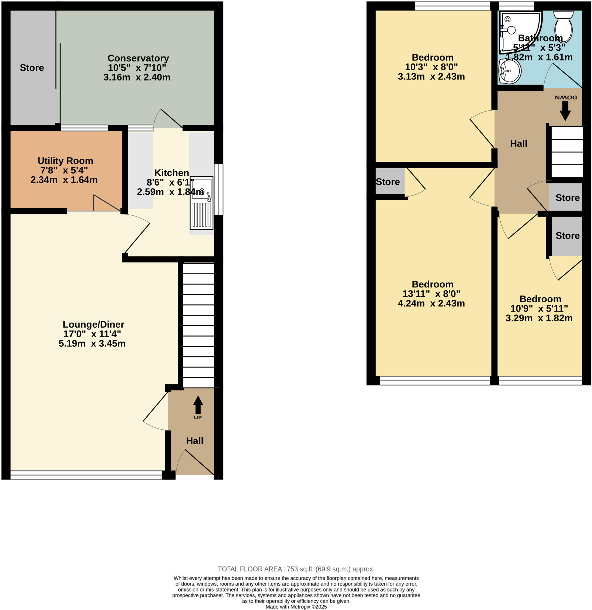 Rhodaus Close, Canterbury, Kent, CT1 floorplan