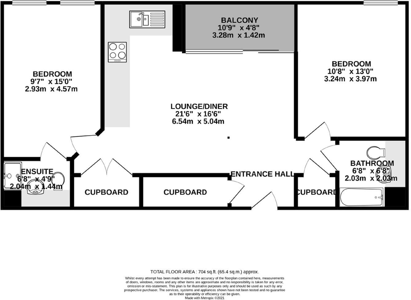 The Well House floorplan