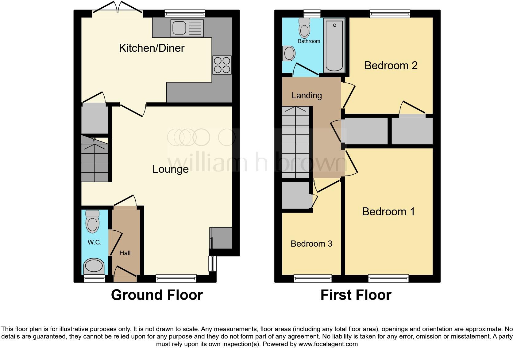 Abbots Close, Kettering floorplan