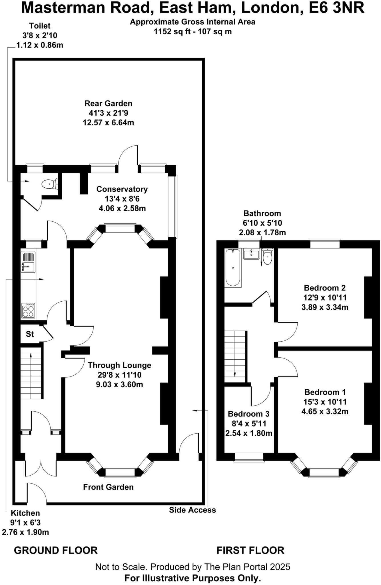 Masterman Road, East Ham, E6 floorplan