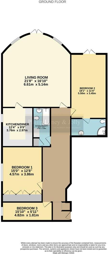 Abbey Road, Malvern floorplan