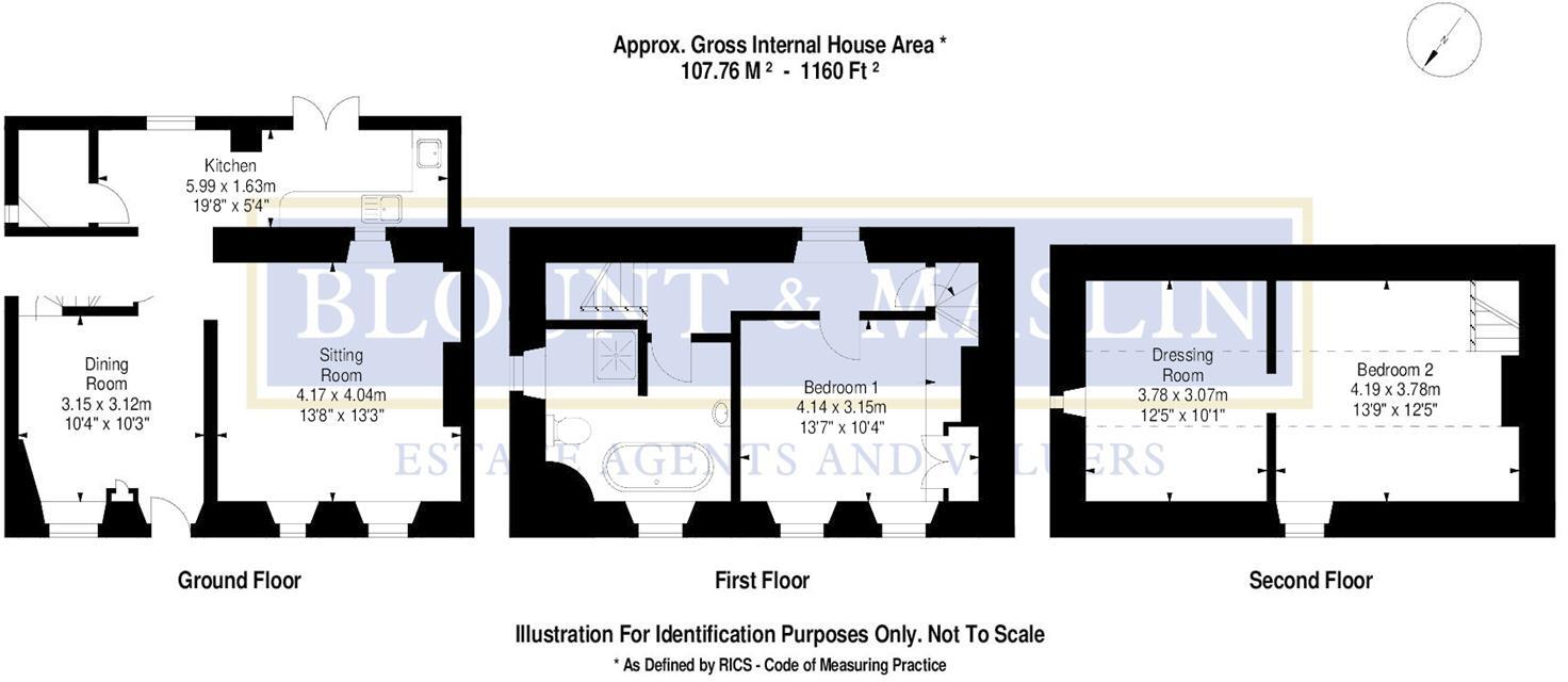 Avon Cottage, Malmesbury floorplan