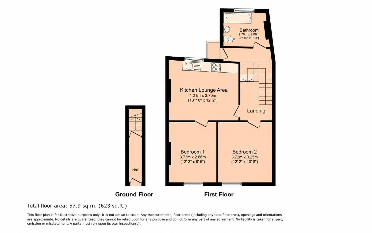 28, Henderson Place, Plymouth, Devon, PL2 floorplan
