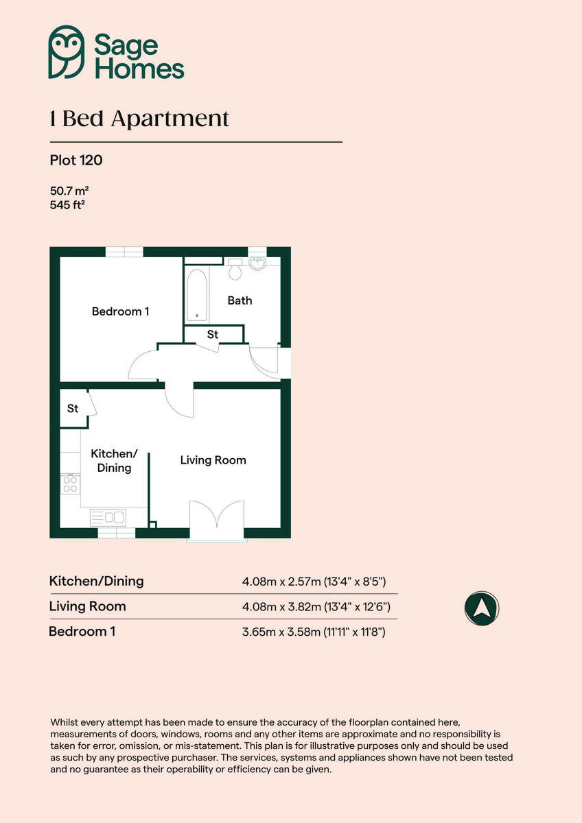 Eclipse Drive, Selsey floorplan