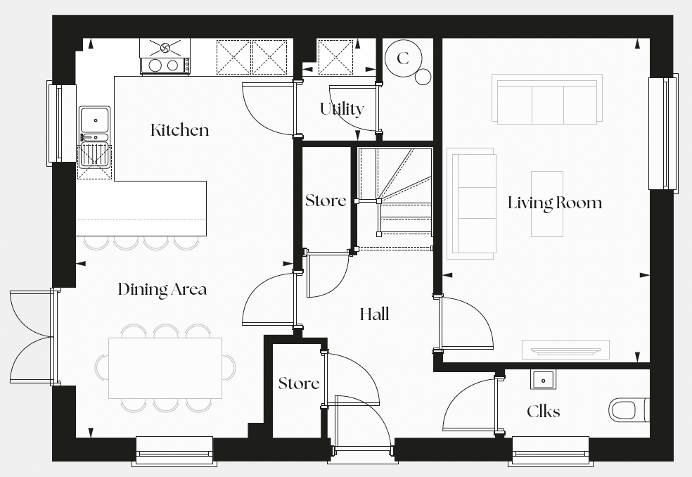Colliery Road,
Creswell,
Derbyshire,
S80 4BX floorplan