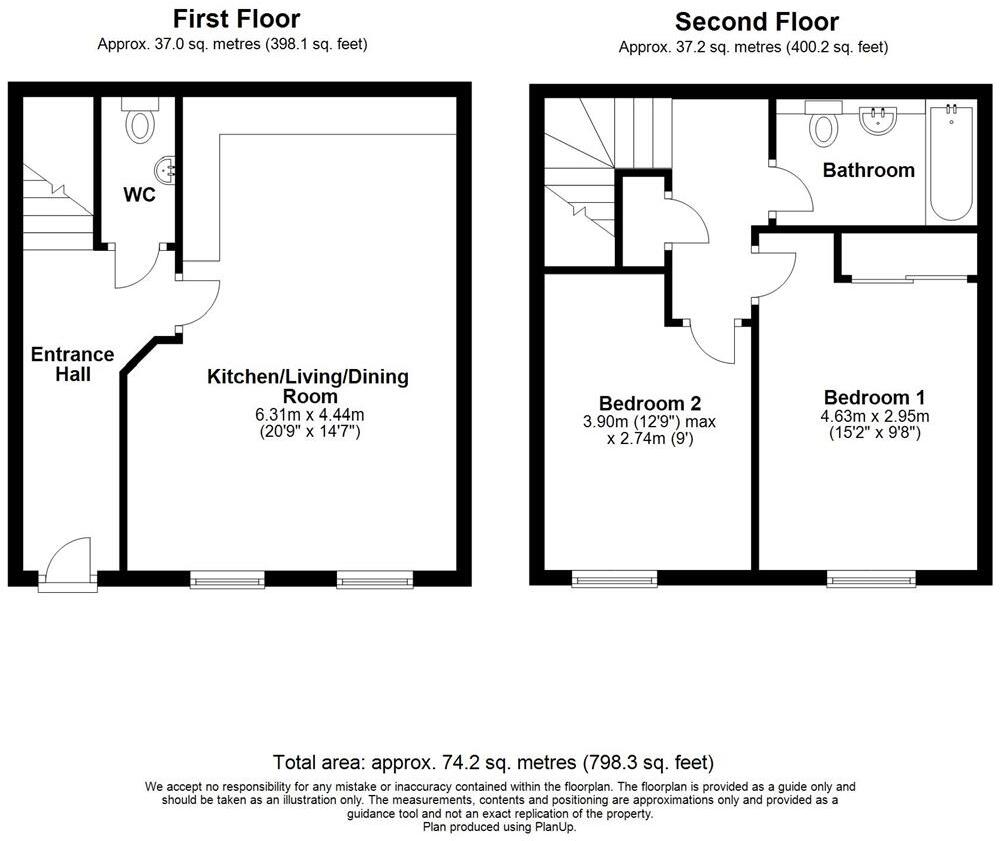Benbow Quay, Shrewsbury floorplan