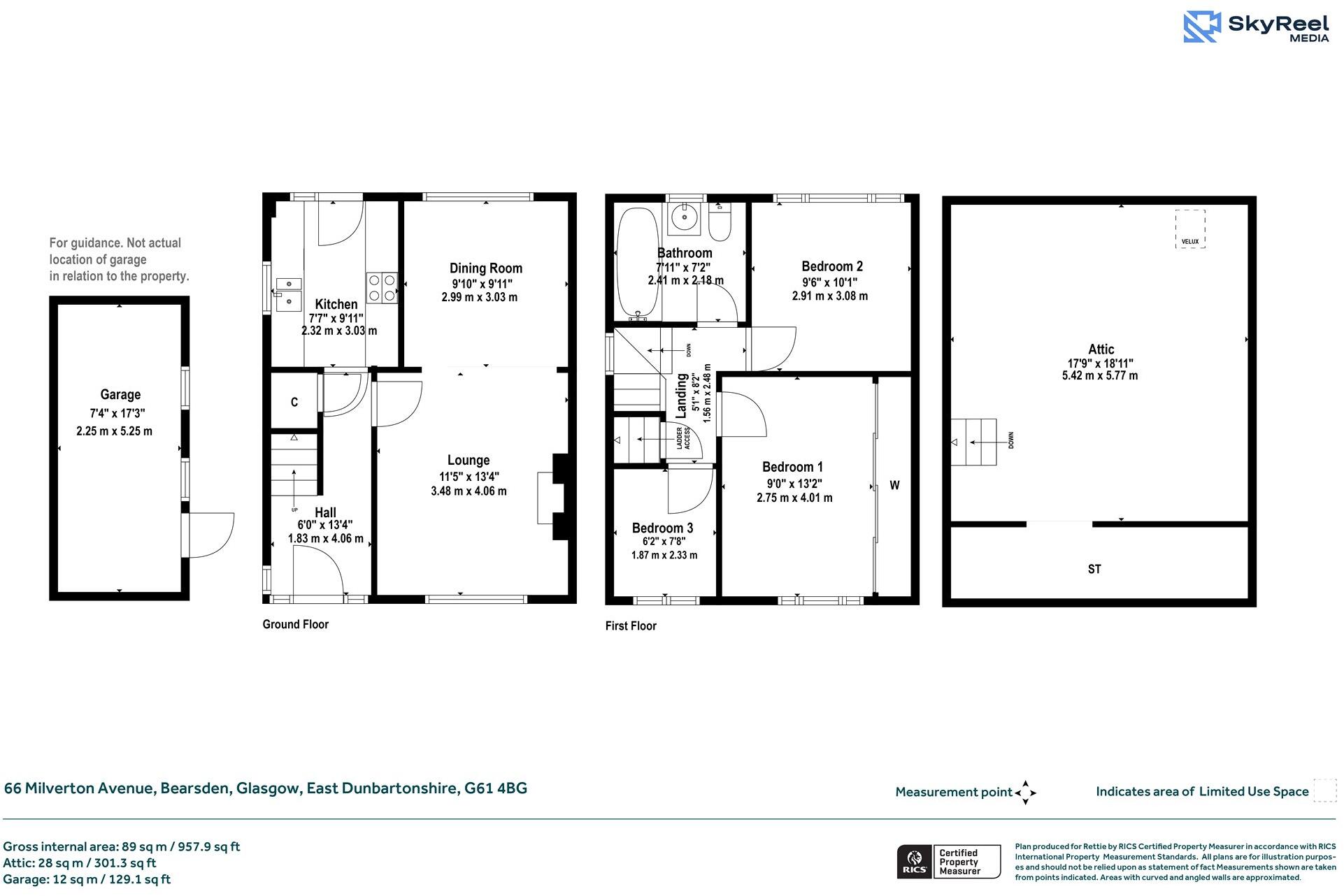 Milverton Avenue, Bearsden, Glasgow, East Dunbartonshire floorplan