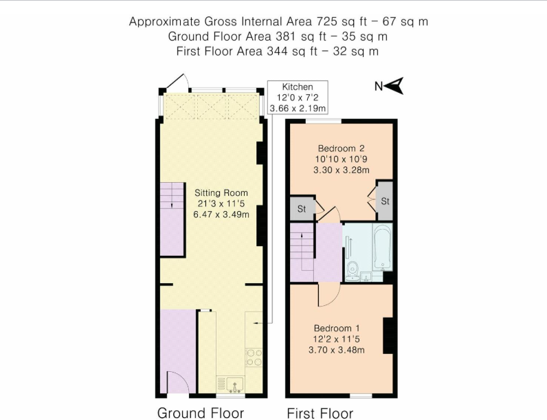 Bridge Street, Oxford floorplan