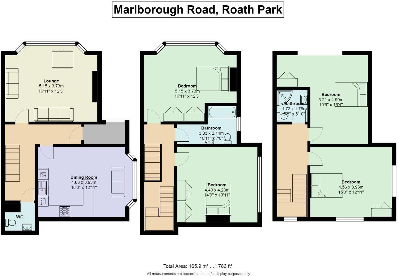Marlborough Road, Roath floorplan