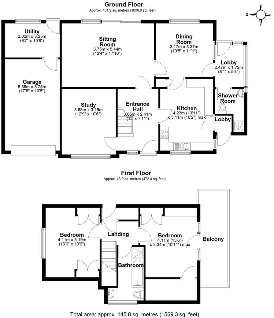 Colletts Walk, Woodbridge floorplan