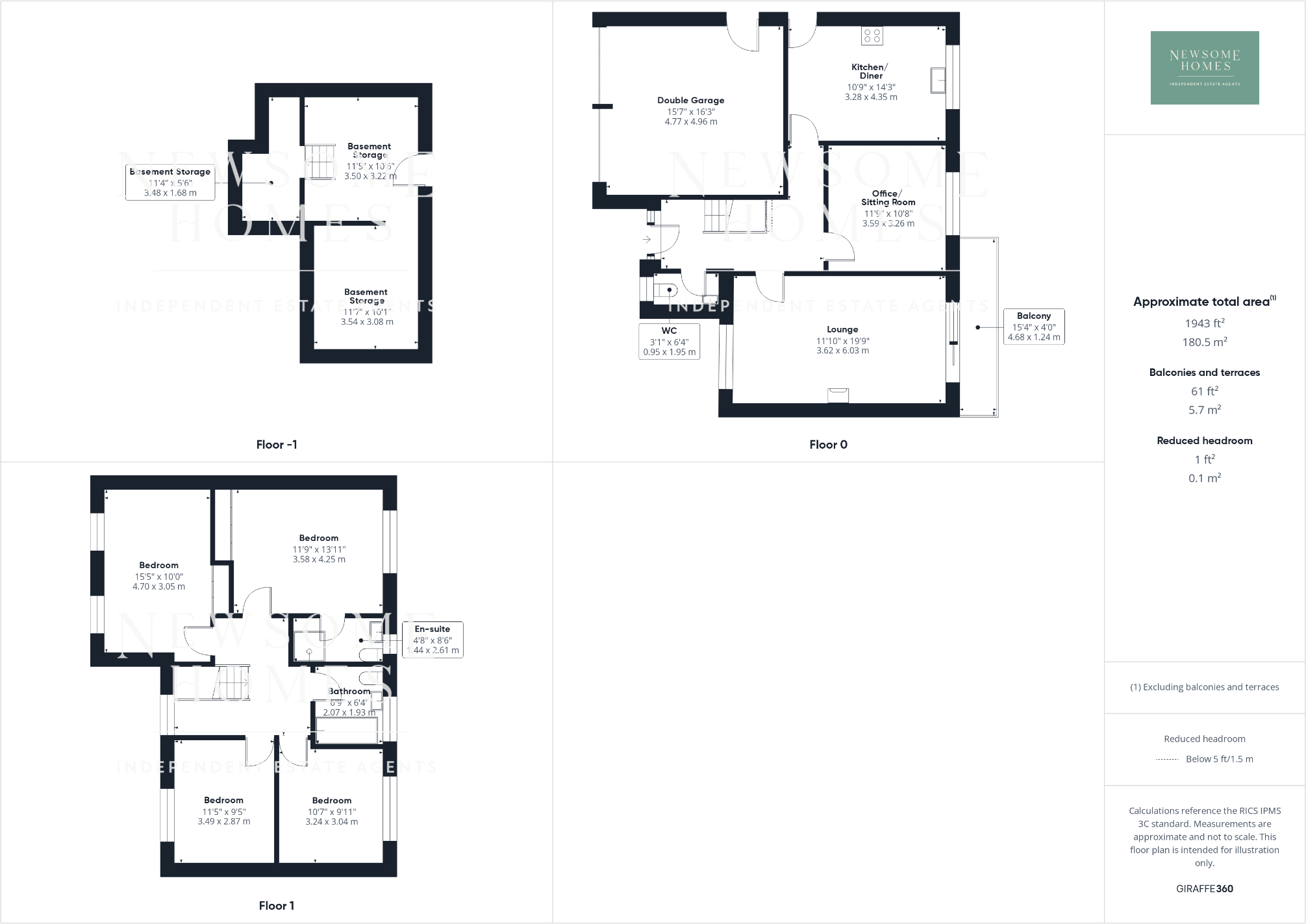 Gwel Afon, Holywell floorplan