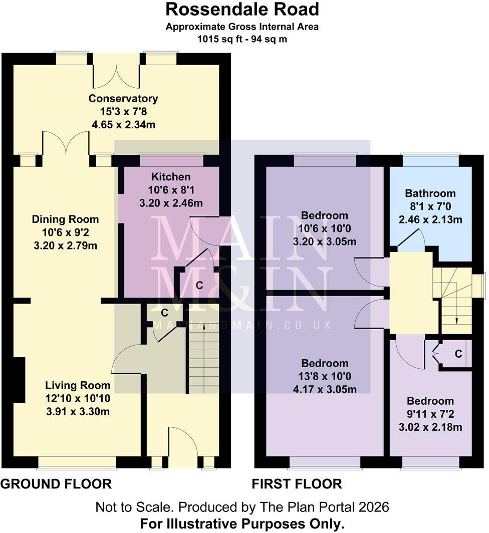 Rossendale Road, Heald Green floorplan