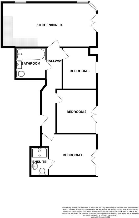 Ness Road, Shoeburyness, Southend-on-Sea, Essex, SS3 floorplan