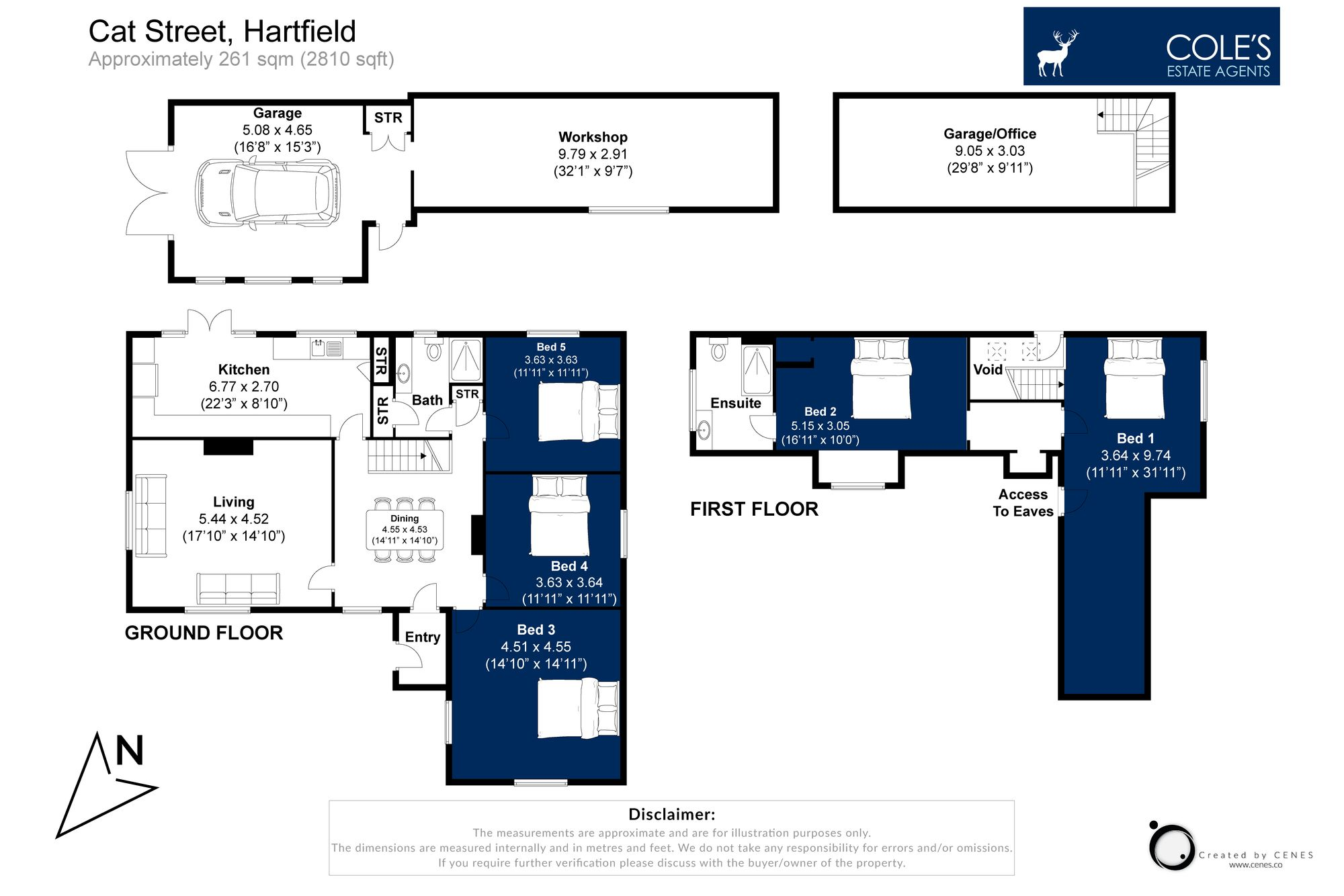 Cat Street, Upper Hartfield, TN7 floorplan