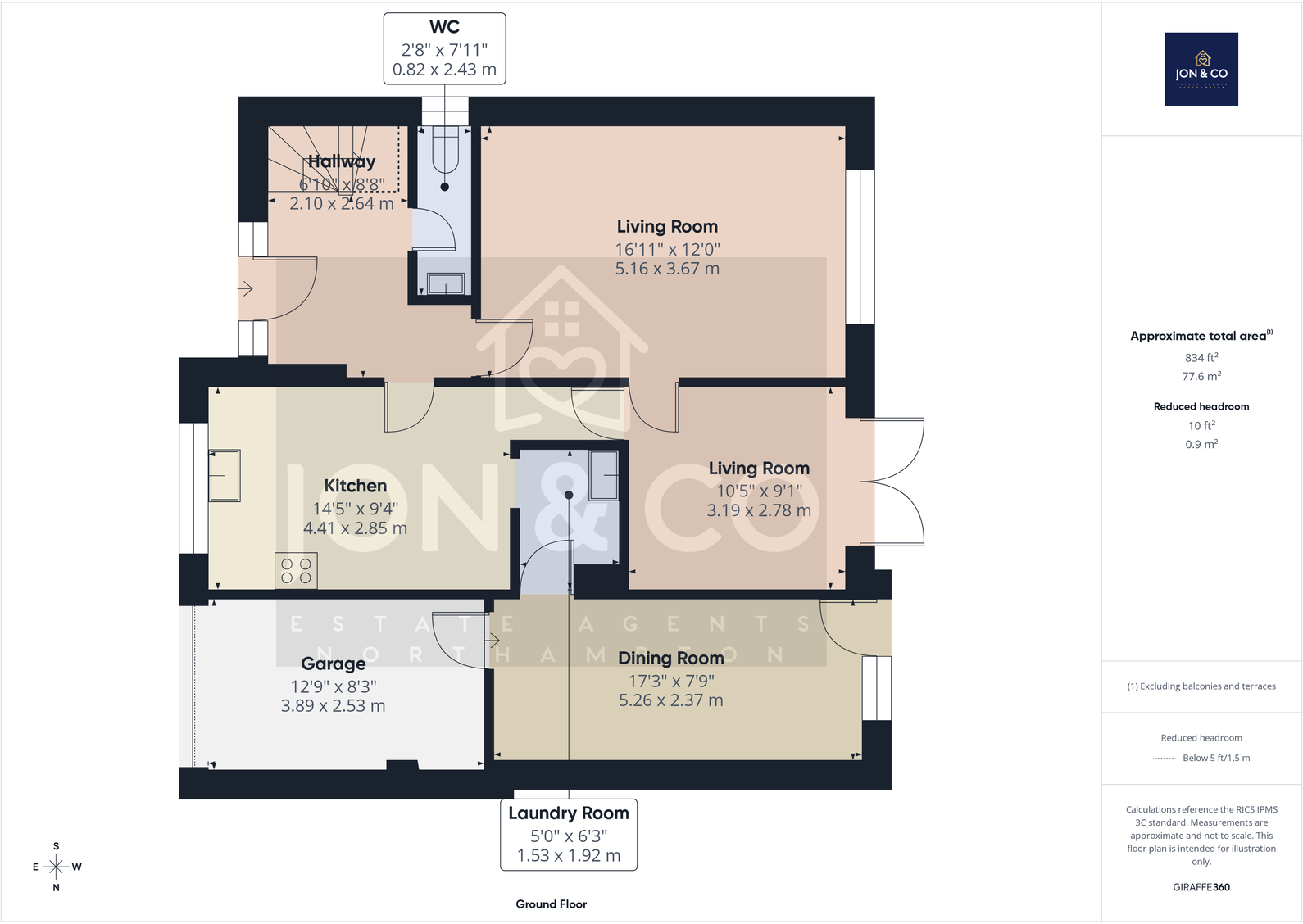 Harcourt Way | Hunsbury Hill |NN4 floorplan