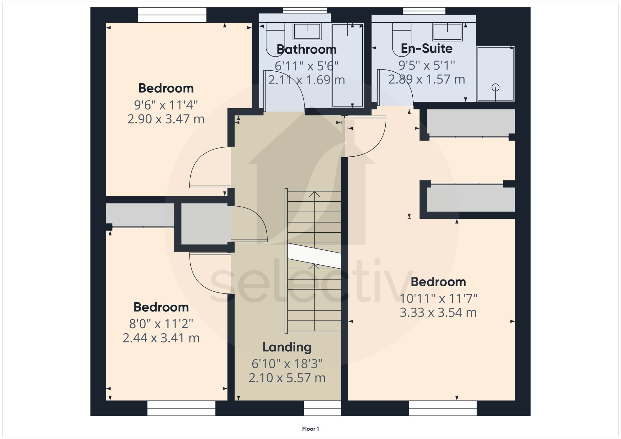Brambling Drive, Guisborough, TS14 floorplan
