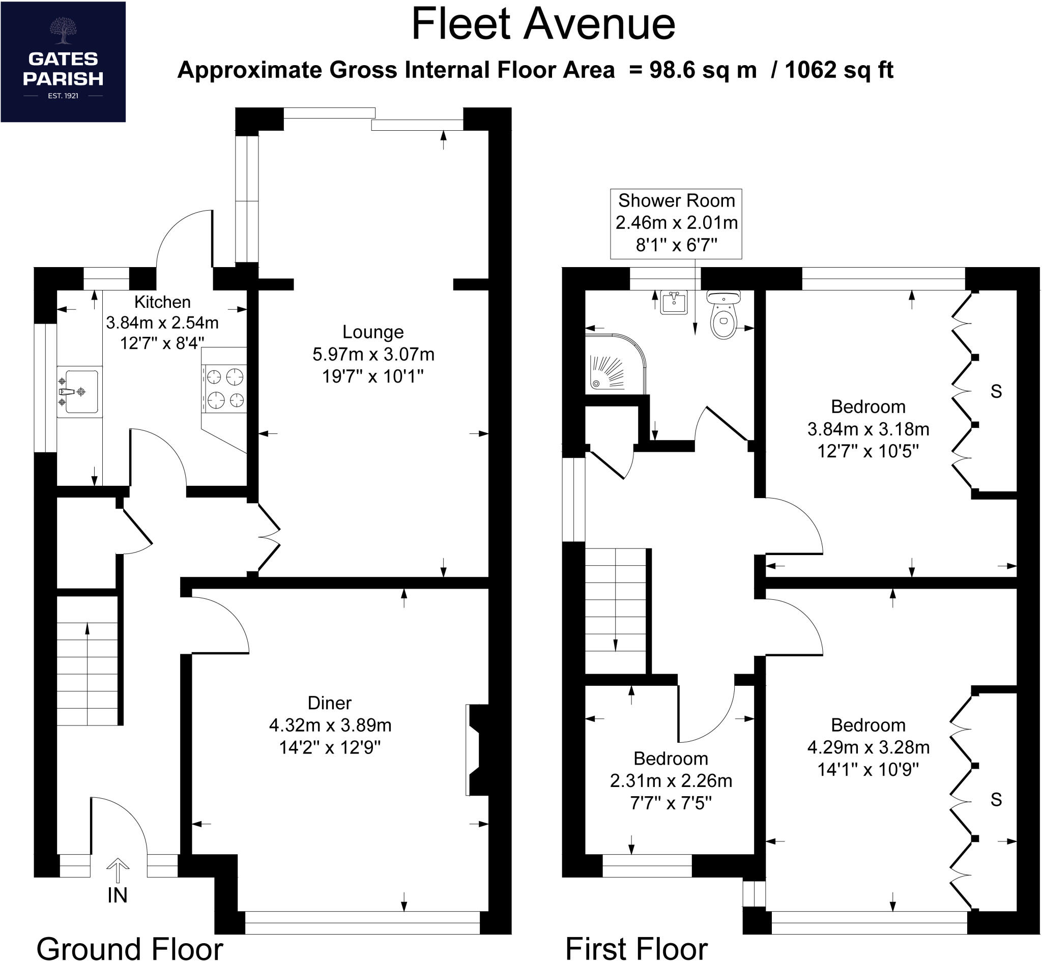 Fleet Avenue, Upminster, Cranham, RM14 floorplan