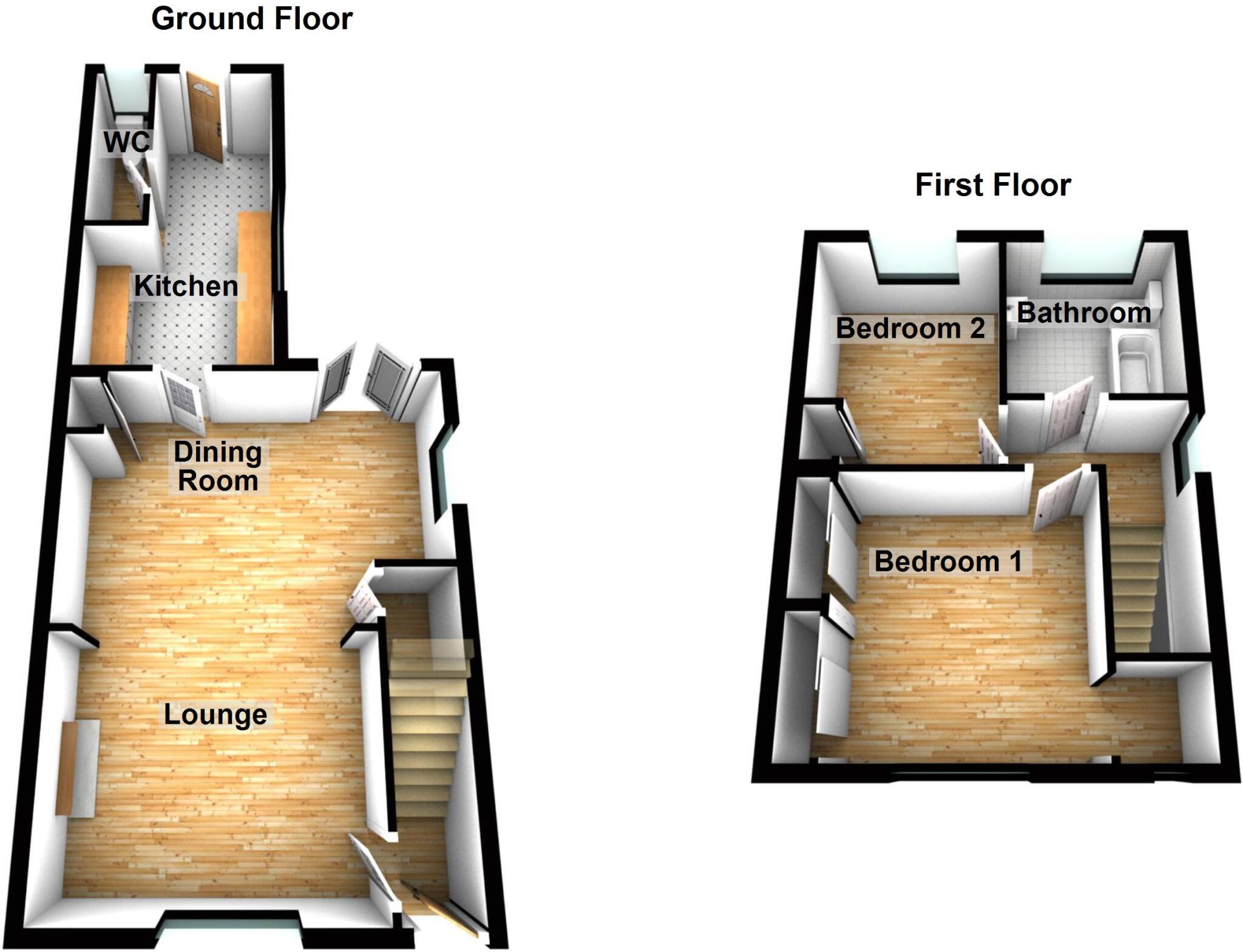 91 Harrington Street floorplan