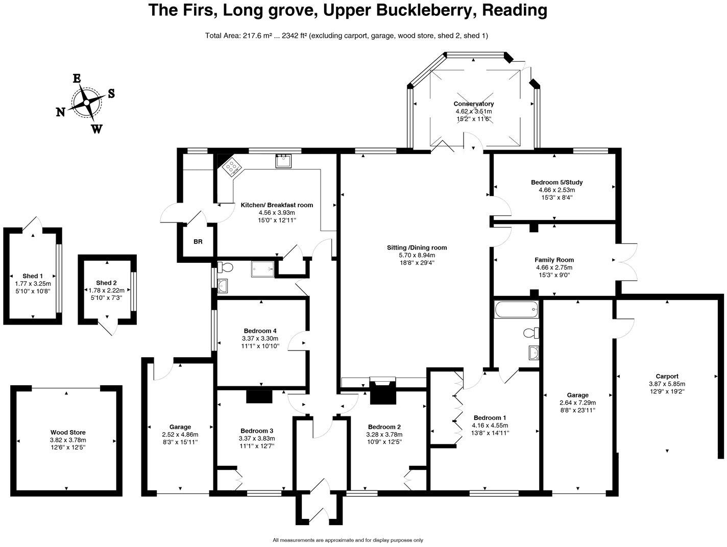 Long Grove, Upper Bucklebury, Reading, Berkshire, RG7 floorplan