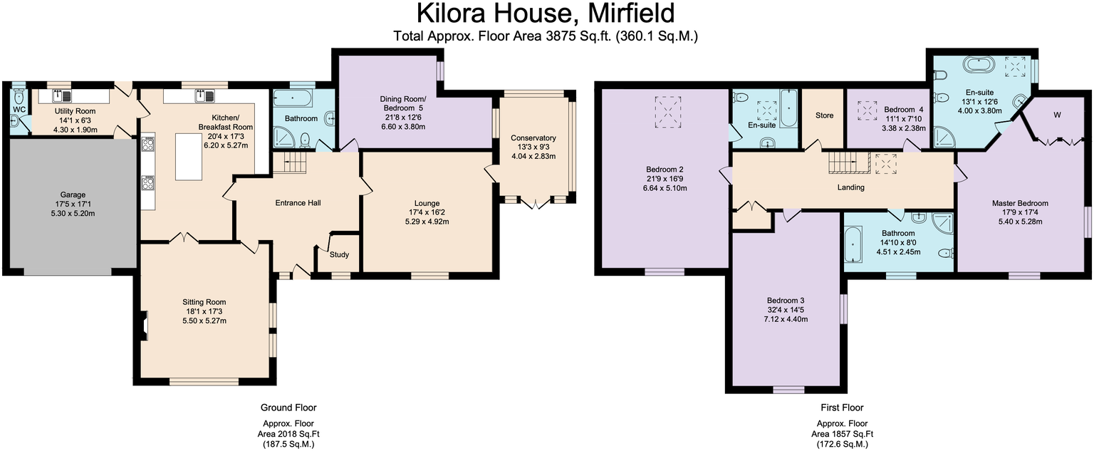 Kilora House, Stocks Bank Road, Mirfield, WF14 floorplan