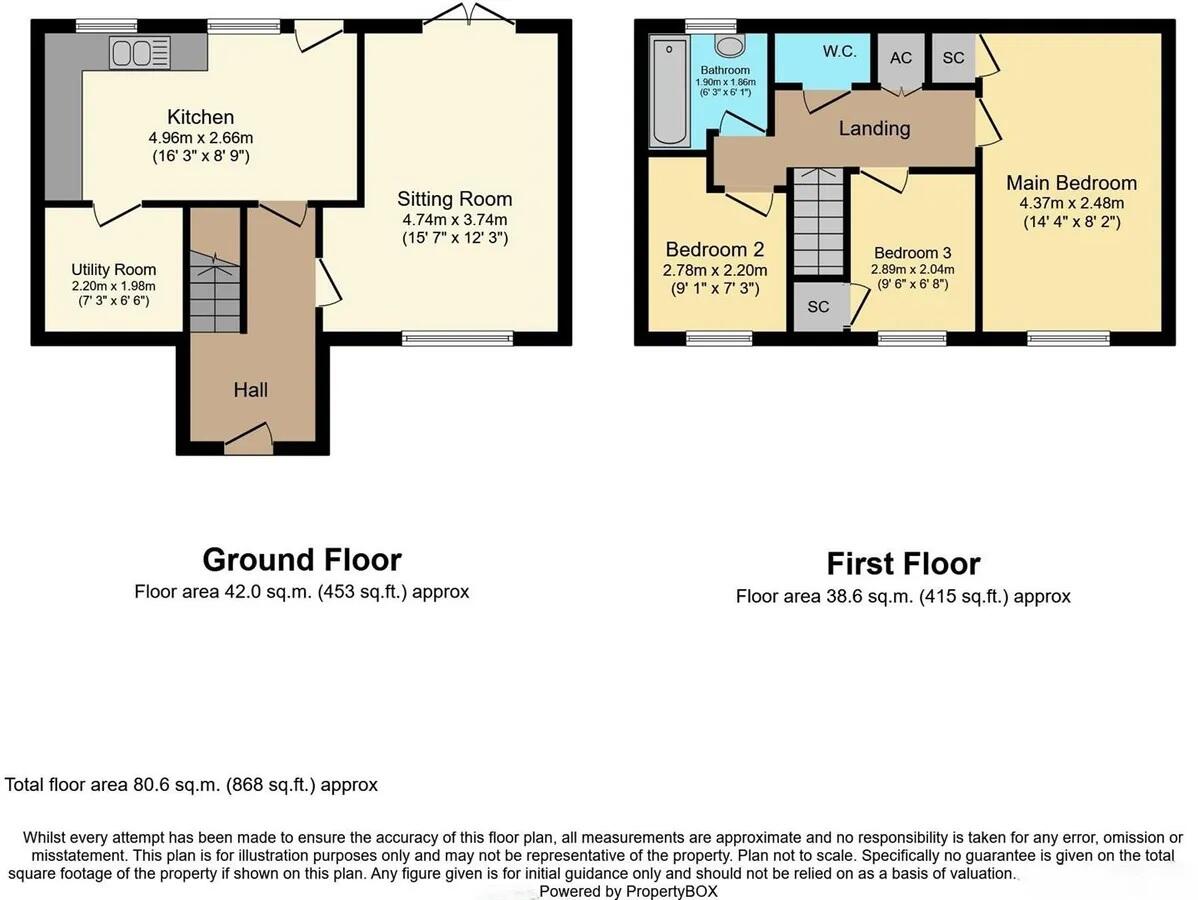 Grieg Walk, Corby floorplan