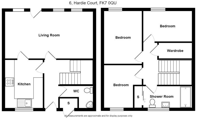 6 Hardie Court Stirling FK7 0QU floorplan