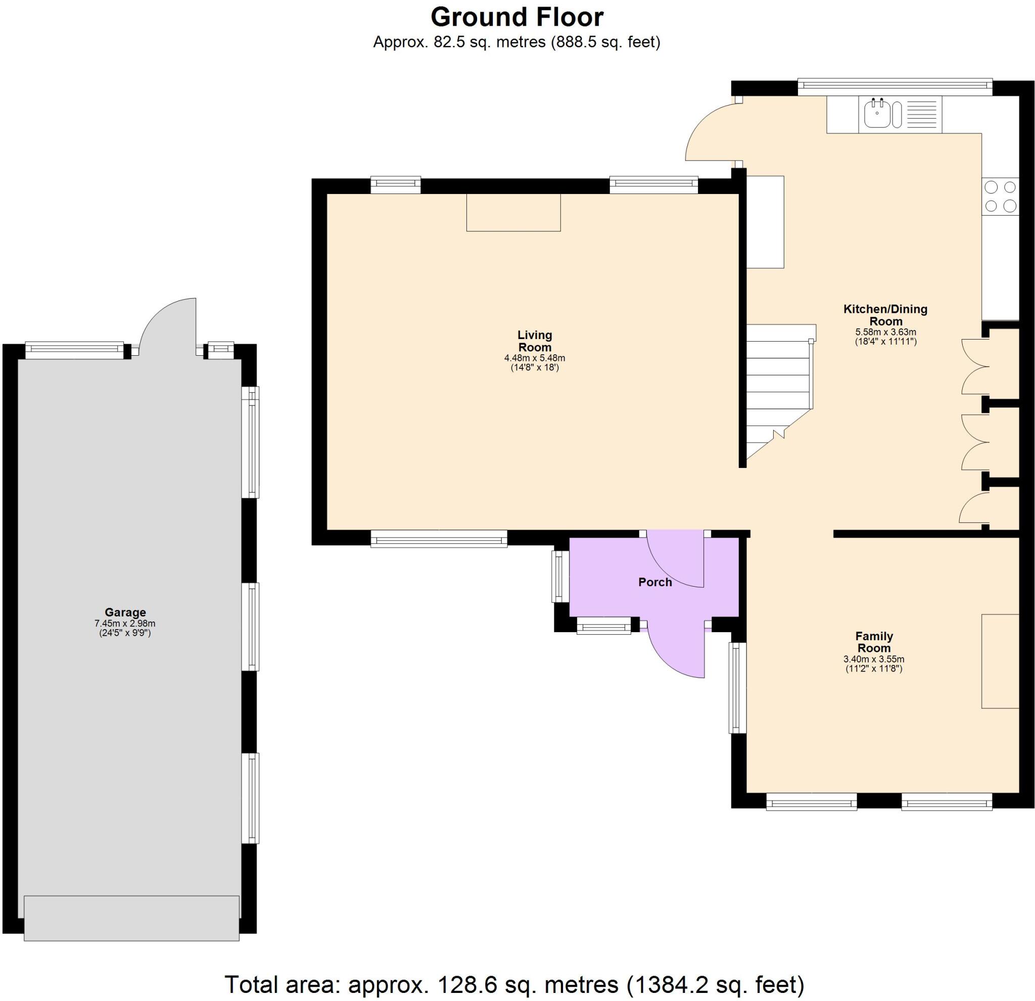Tile Kiln Lane, Leverstock Green, Hemel Hempstead, Hertfordshire, HP3 floorplan