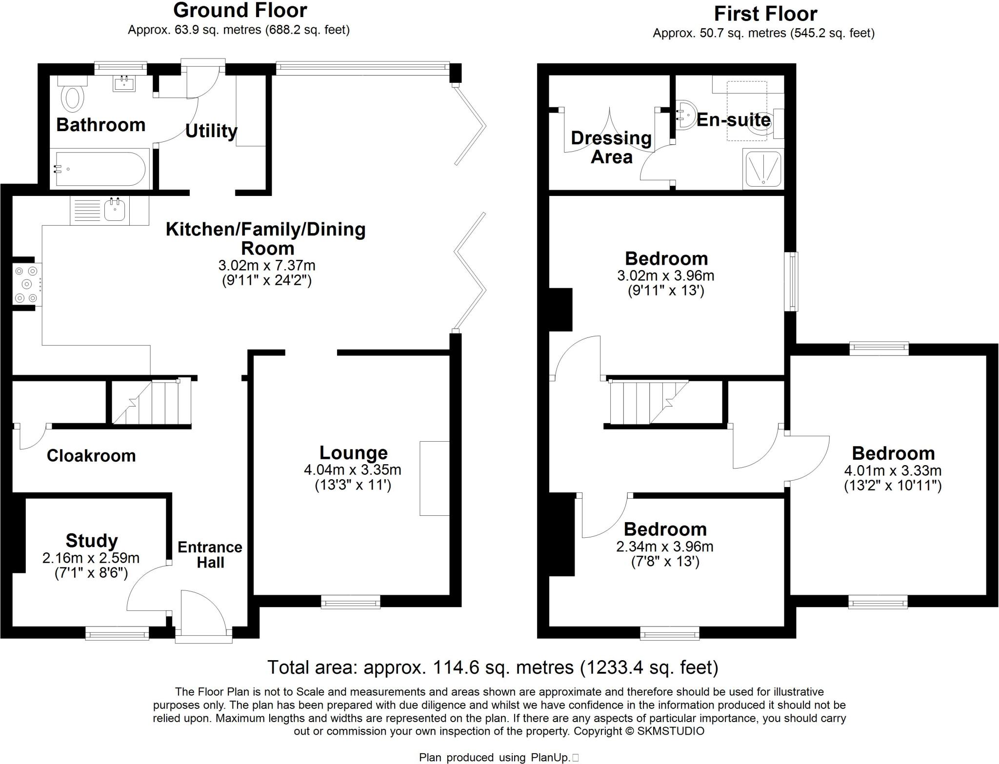 Pooleys Lane, Hatfield, AL9 floorplan