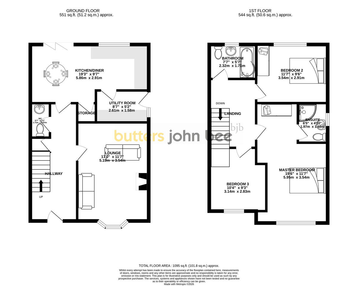 Mount Pleasant Road, Scholar Green floorplan