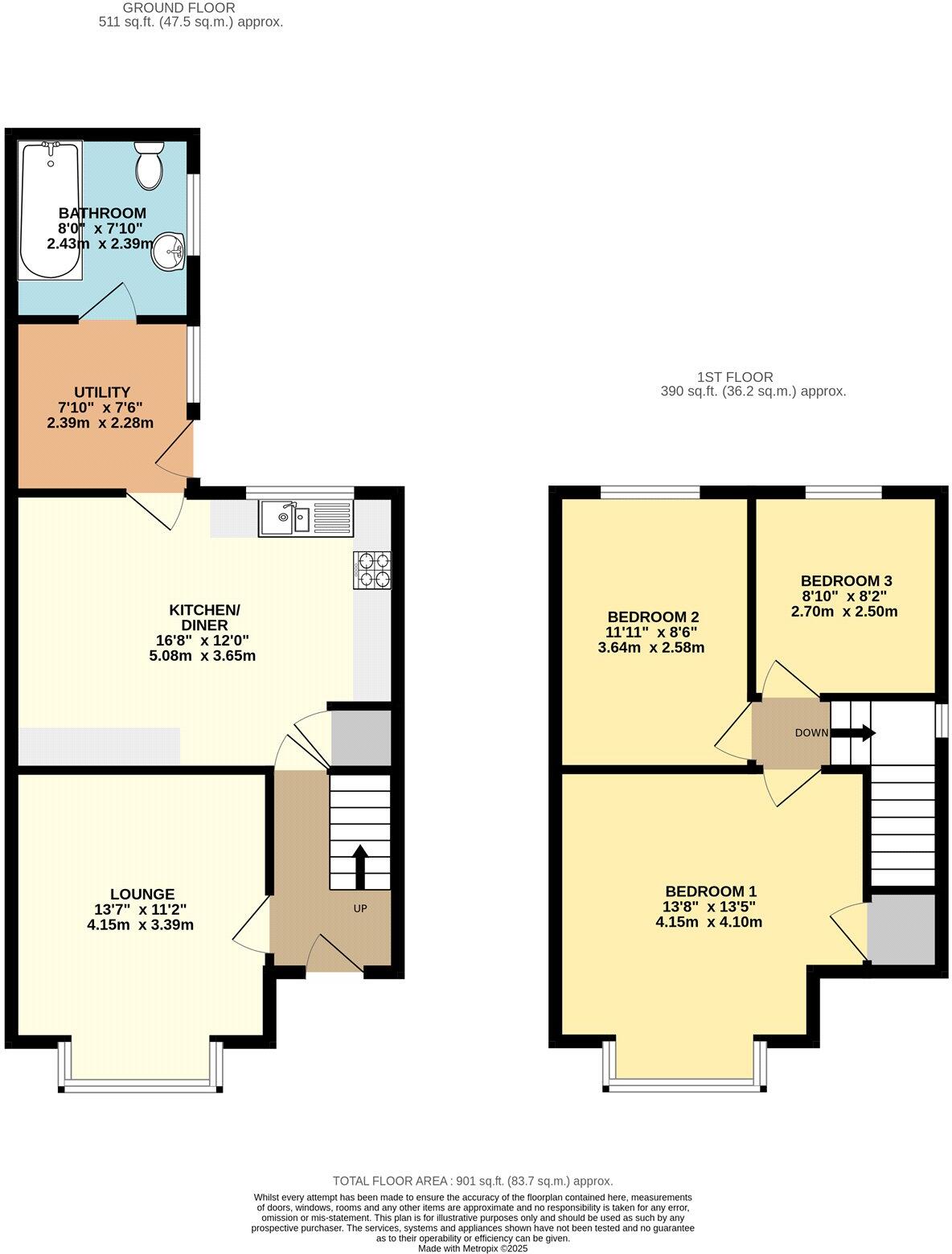 Victoria Road, Barnetby, North Lincolnshire, DN38 floorplan