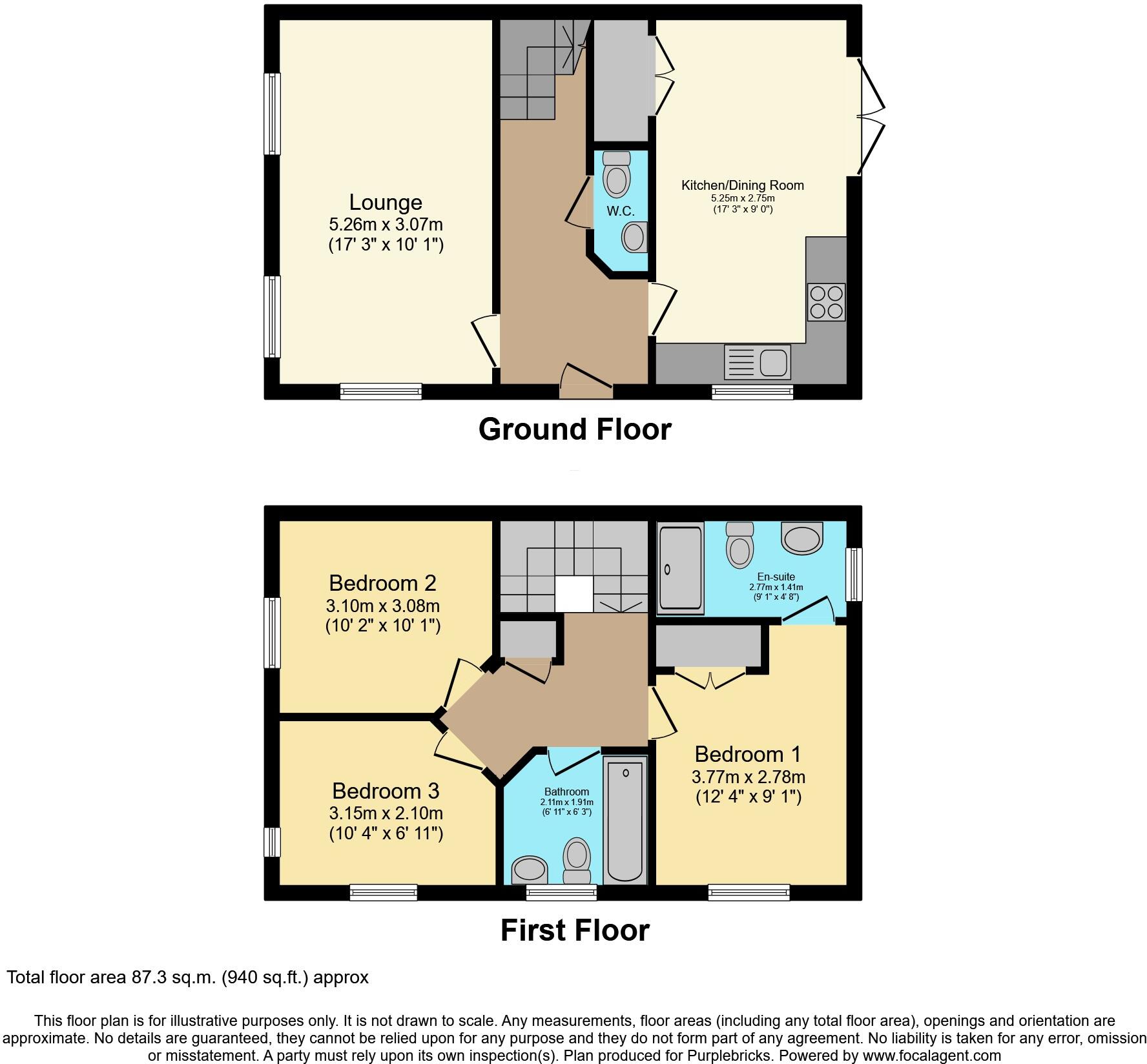 Thyme Street, Branston, Burton-on-Trent, DE14 floorplan