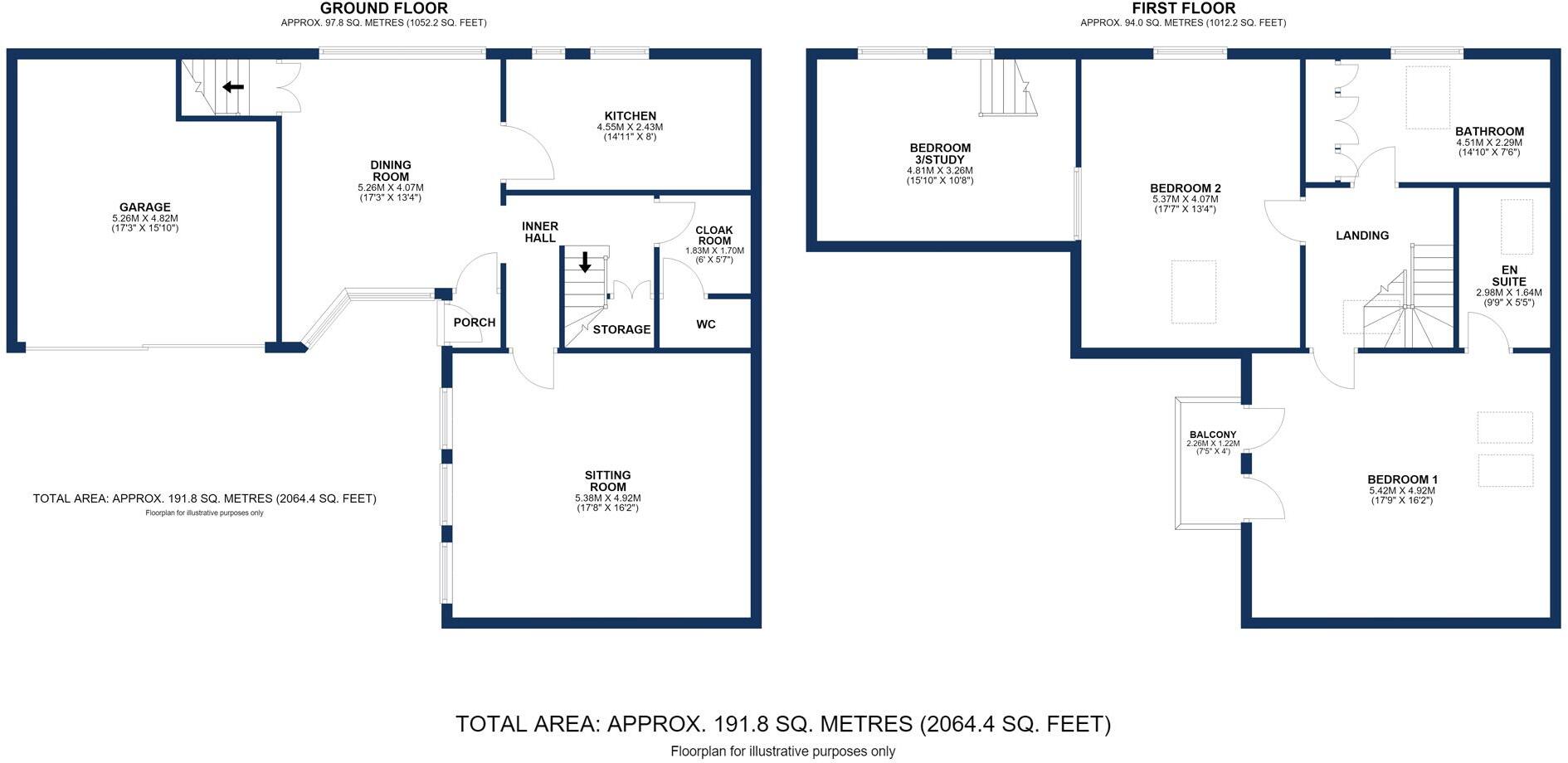 Langham Road, Bowdon floorplan