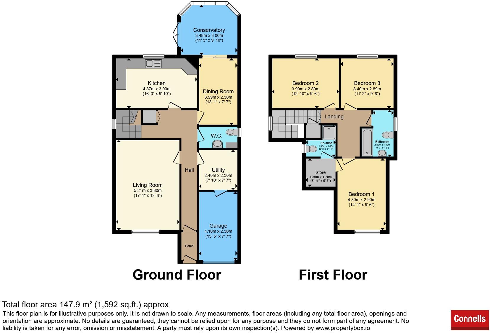 Woodfield Drive, Norton Canes, Cannock floorplan