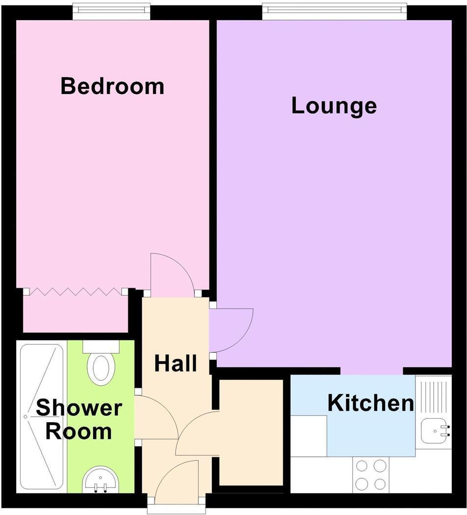 Homebell House, Aldridge floorplan