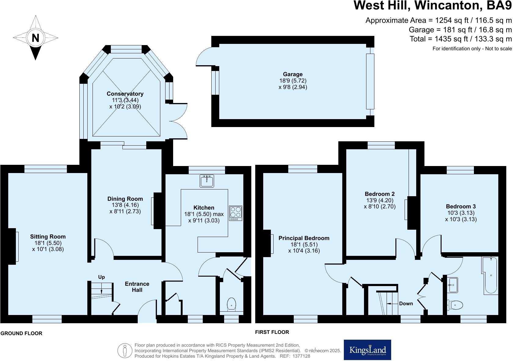 West Hill, Wincanton, Somerset, BA9 floorplan