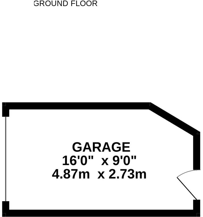Flat 1, The Headlands, Peel floorplan