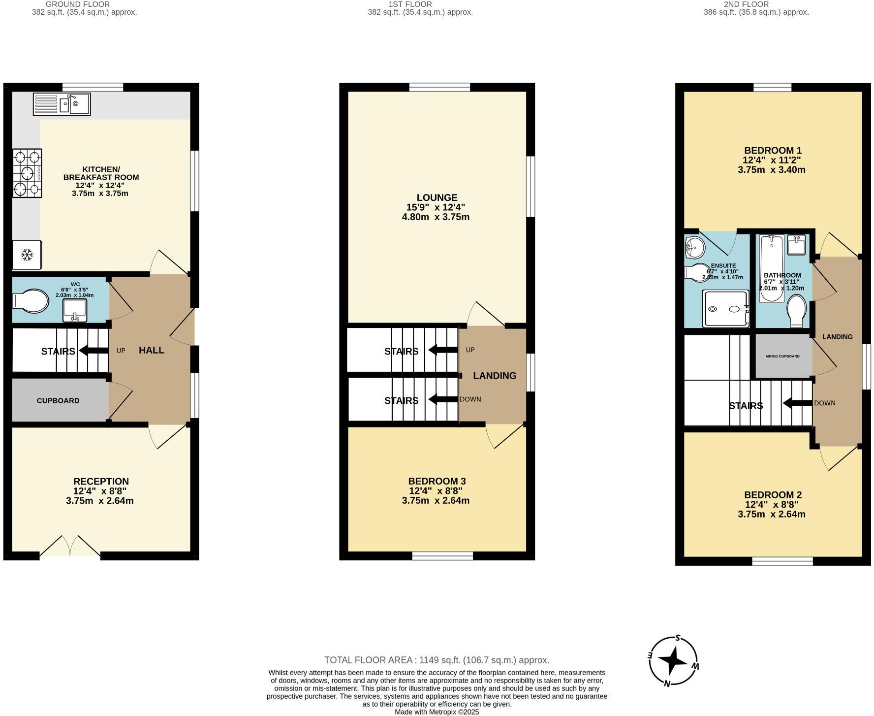 Emerald Crescent, Sittingbourne, Kent, ME10 5JQ floorplan