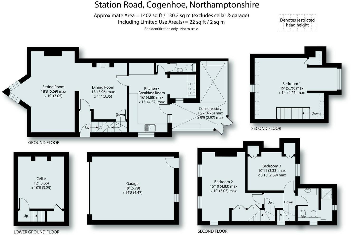 Station Road, Cogenhoe, Northamptonshire NN7 floorplan