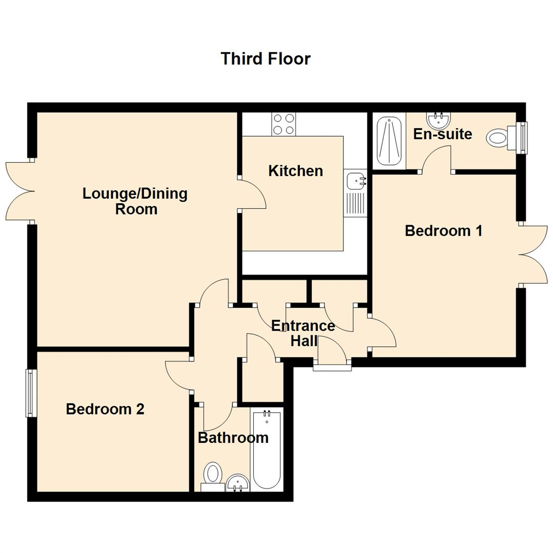 Fencer Hill Square, Newcastle Upon Tyne floorplan